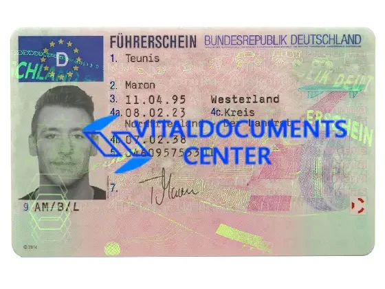 German driver license